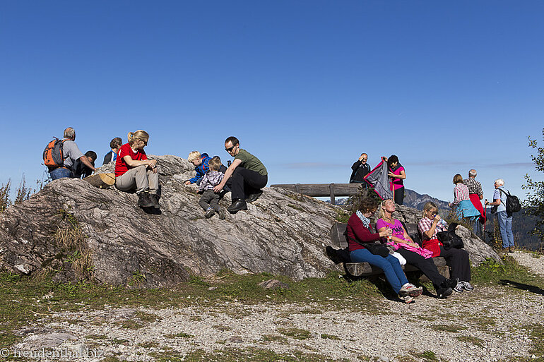 Auf dem Burgschrofen beim Imberger Horn Auf dem Burgschrofen beim Imberger Horn
