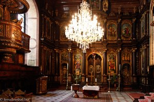 Ein Blick in die Griechisch Orthodoxe Kirche in Wien