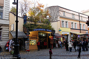 Eingang in die Hundertwasserpassage