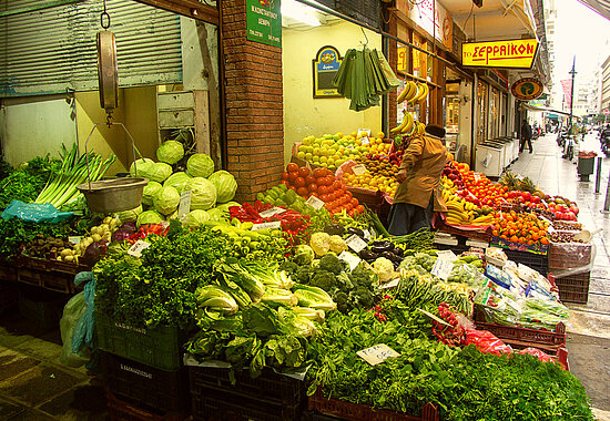 Markthalle in Thessaloniki