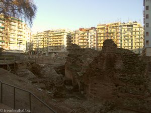 Ausgrabung des römischen Kaiserpalasts von Thessaloniki