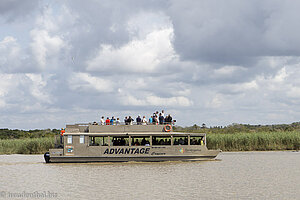 doppelstöckiger Advantage Cruiser im Wetlandpark von St. Lucia