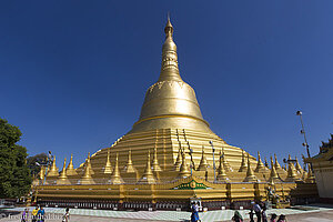 die Shwemawdaw Pagode bei Bago