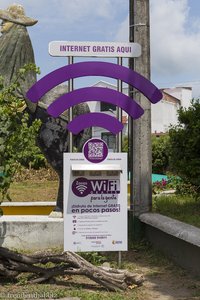 WiFi im Parque Mitológico in Espinal