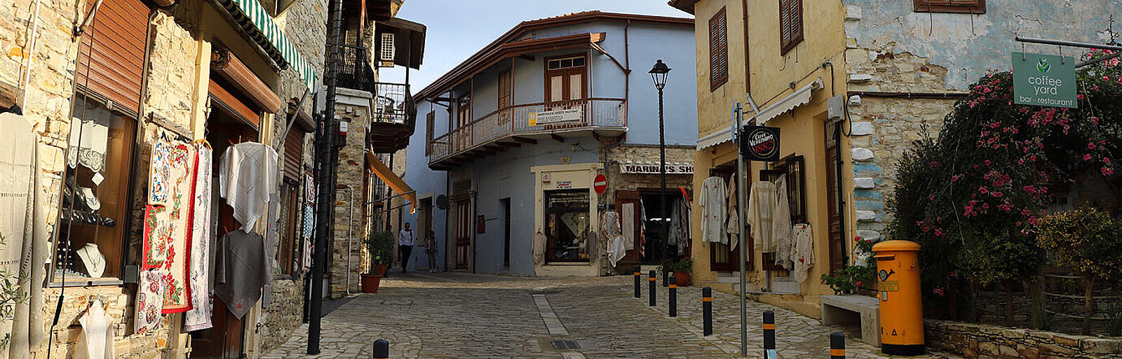 Alte Häuser in Pano Lefkara im Osten der Mittelmeerinsel Zypern