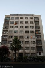Wohnhaus inmitten der noblen Hotels in Casablanca