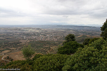 Aussicht von der Hochebene auf Tuili
