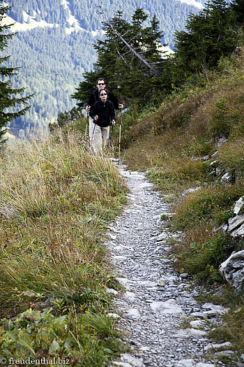 Wandern auf dem Leistchamm