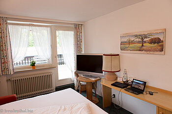 unser Zimmer in der Pension Johanna in Sonthofen Zimmer in der Pension Johanna