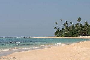 Indik, Strand und Palmen im Süden von Sri Lanka