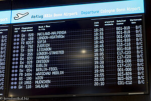 ... und Salalah steht schon dran - Köln Bonn Airport