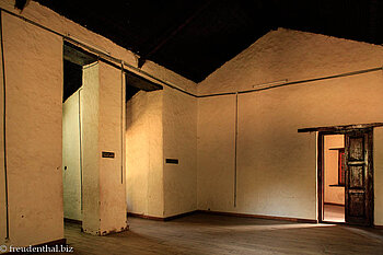 im Menelik-Palast bei Addis Abeba