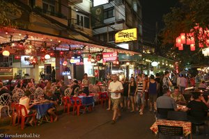 in der Rambuttri Alley von Bangkok