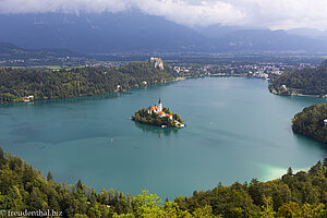 Blick vom Aussichtspunkt der Mala Osojnica