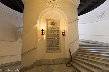 Rundtreppe im Großmeisterpalast von Valletta