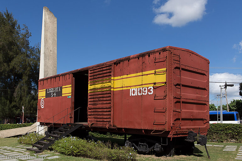 Waggon vom Tren Blindado in Santa Clara