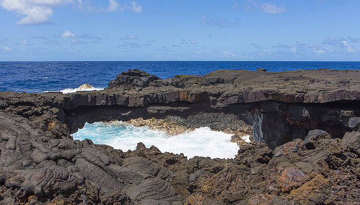 Küstenwanderung zur Pointe de la table auf La Réunion