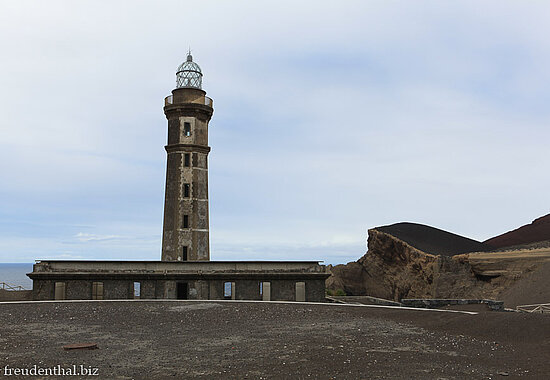 Ponta dos Capelinhos und der Leuchtturm