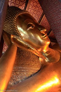 Kopf des Liegenden Buddhas