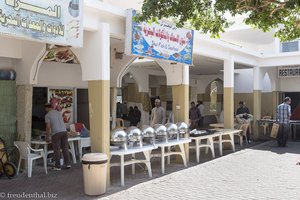 Café im Innenhof des Salalah Central Market