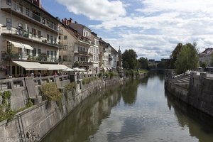 Die Ljubljanica - der Fluss in der Hauptstadt