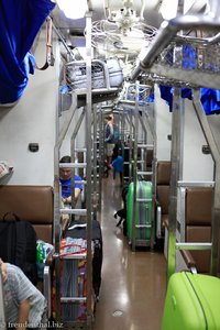 Gang im Nachtzug von Bangkok