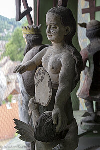 Figuren der Turmuhr von Sighisoara