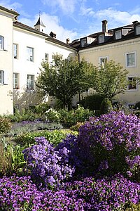 Im Stadtgarten von Brixen