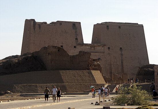 Der Horustempel in Edfu