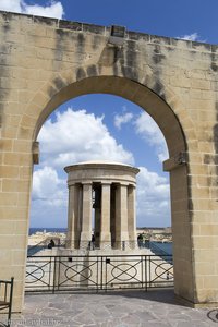 das World War II. Memorial bei Valletta
