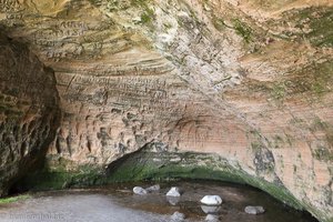 Große Kammer der Gutmannshöhle im Gauja Nationalpark