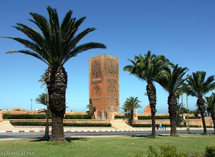 Hassanturm, das Wahrzeichen von Rabat