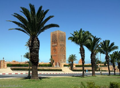 Hassanturm, das Wahrzeichen von Rabat
