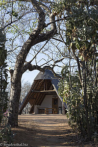 unser Haus in der Masorini Bush Lodge