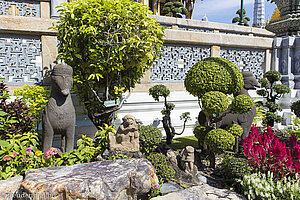 Garten im Wat Phra Kaeo