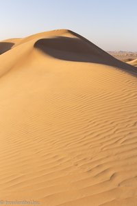 auf den Sanddünen der Rub al-Khali im Oman