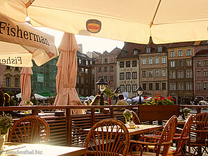 Café mit westlichen Preisen