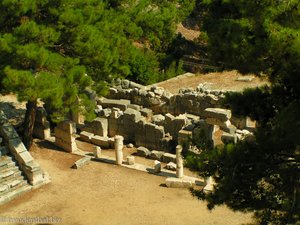 Im Amphitheater von Arykanda im Taurusgebirge