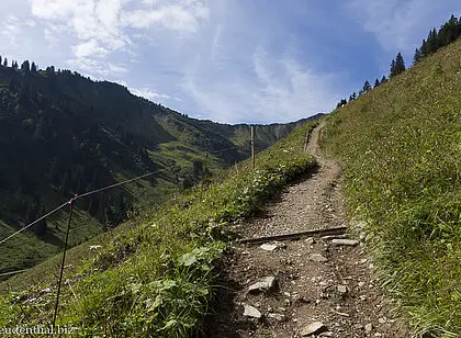 Wanderung zur Spitalalpe