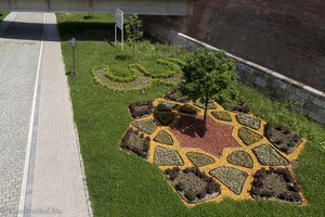 Gartengestaltung in Form der Sternfestung von Alba Iulia
