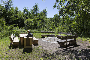 Rastplatz bei der Lindenhütte