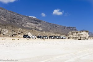 im Tal zum Al Fazayah Beach im Oman