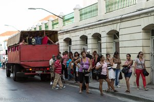 Personenbus in Santiago de Cuba
