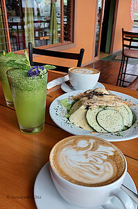 Im Choco Café von Santa Elena