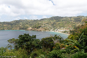 Blick in die Pirate´s Bay und Man of War Bay