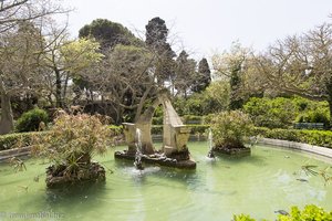 Einer der Brunnen im San Anton Garden