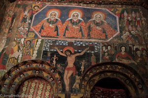 kirchliche Wandbilder in der Debre Berhan Selassie