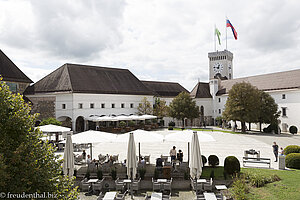 Ljubljanski Grad – die moderne Burg von Ljubljana