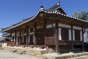 Nur noch selten in Korea: traditioneller Hanok