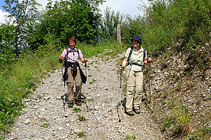 Wanderweg nach Emmetten